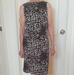 Ann Taylor abstract print Sleeveless Dress